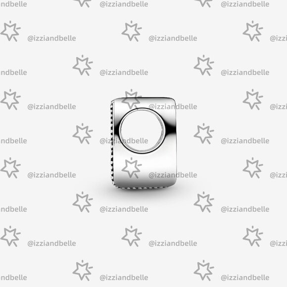 Pandora Letter K Alphabet Charm - Picture 2 of 6